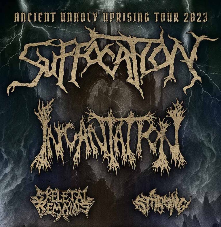 Suffocation Incantation Confirm North American Tour NextMosh