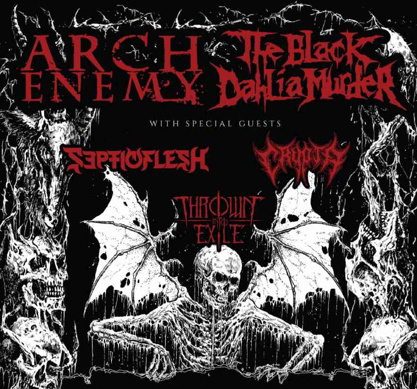 Arch Enemy and The Black Dahlia Murder will go on tour