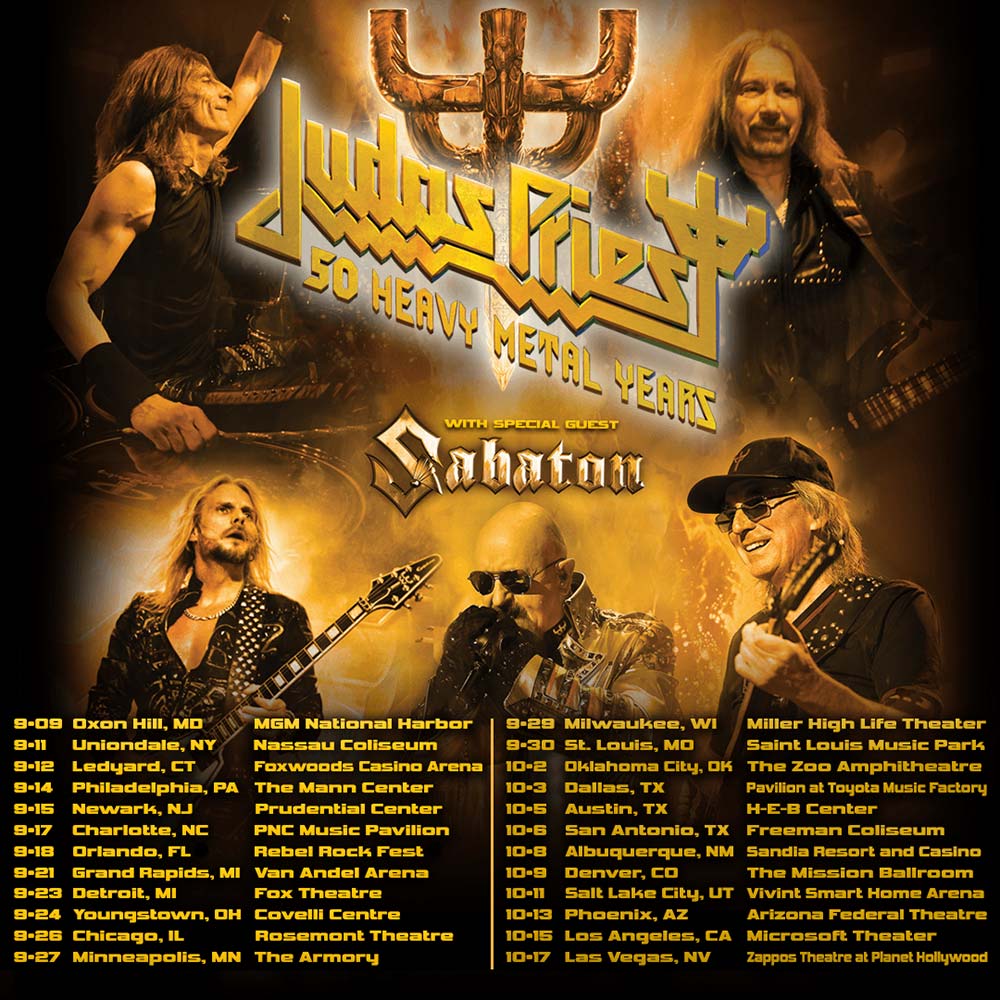 限定】JUDAS PRIEST☆50Heavy Metal Years of Music ジューダス