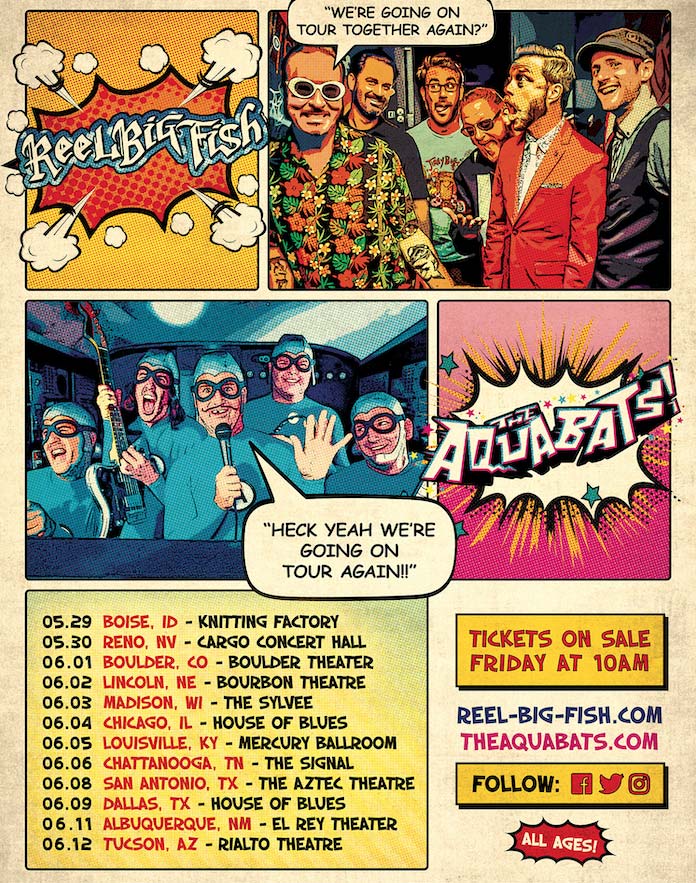 Reel Big Fish & The Aquabats Co-Headline Tour Announced