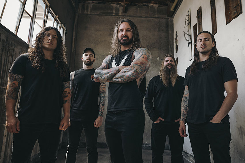As I Lay Dying promo photo 2020