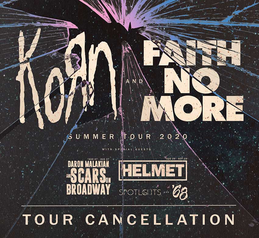 faith no more tour cancelled