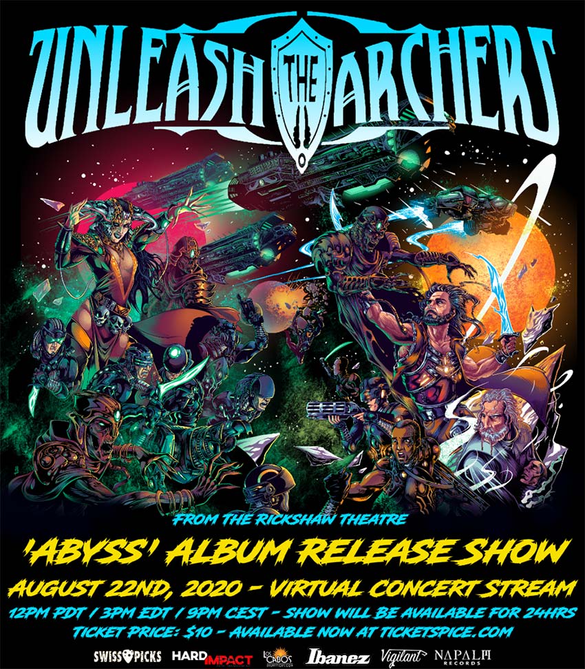 UNLEASH THE ARCHERS announce new album Abyss – Arrow Lords of Metal