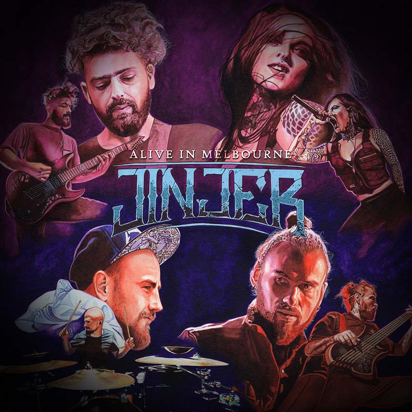 Jinjer announce 'Alive In Melbourne' live LP | NextMosh: Rock and Metal News