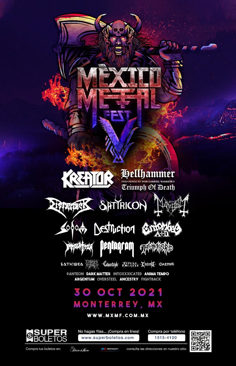 'Mexico Metal Fest' 2020 has been pushed to 2021 | NextMosh