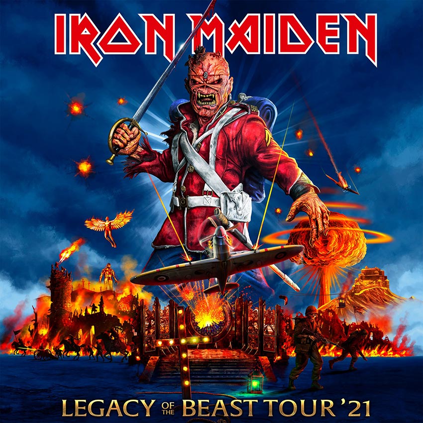 Iron Maiden Tour 2022 - RudieTilly