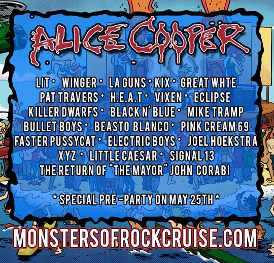 monsters of rock cruise 2021