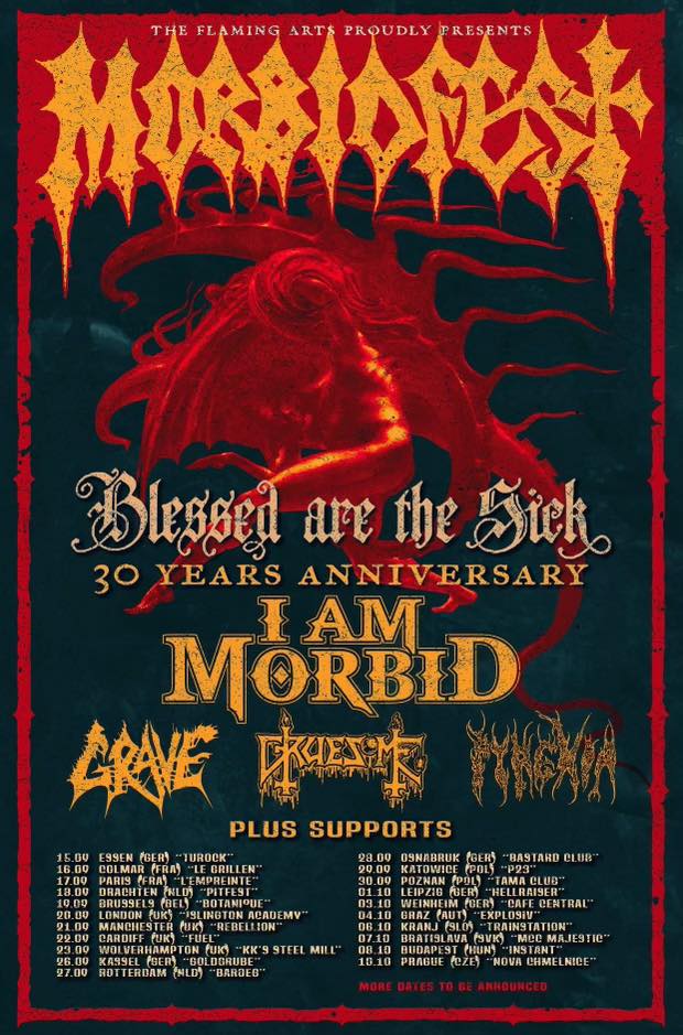 I Am Morbid announce 'Blessed Are The Sick' anniversary tour in Europe ...