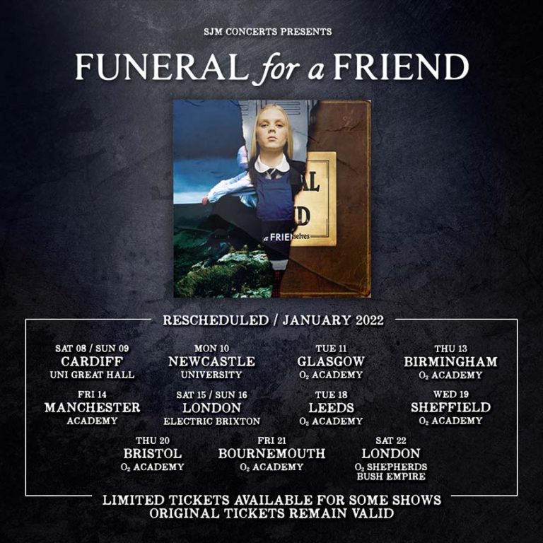 funeral for a friend tour manchester