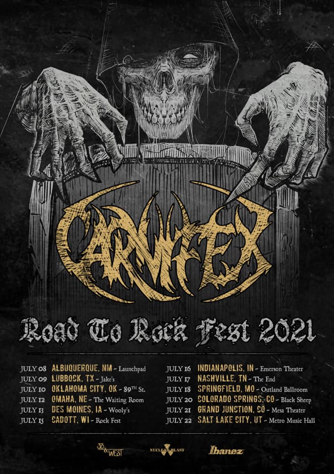 carnifex band tour