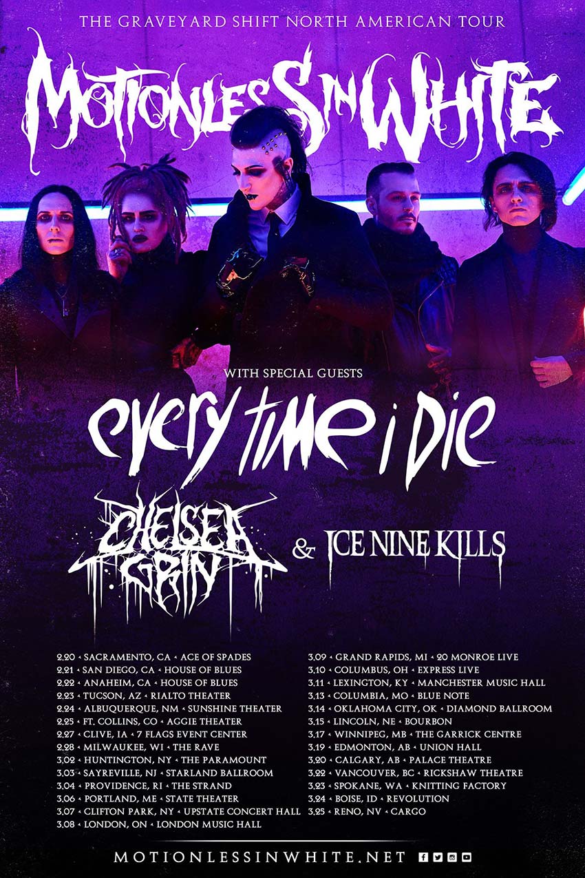 motionless in white tour albany ny