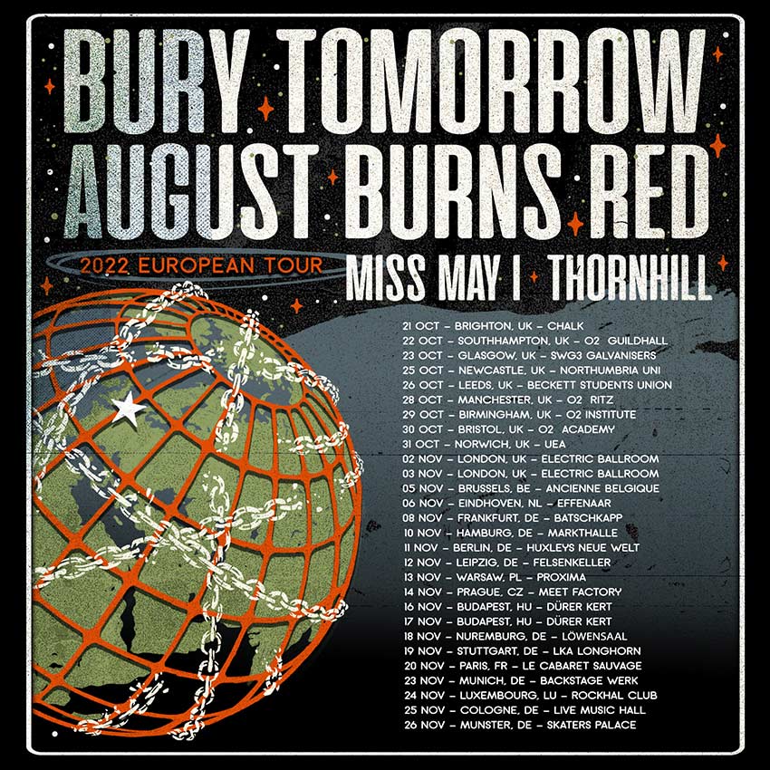 bury tomorrow tour 2022