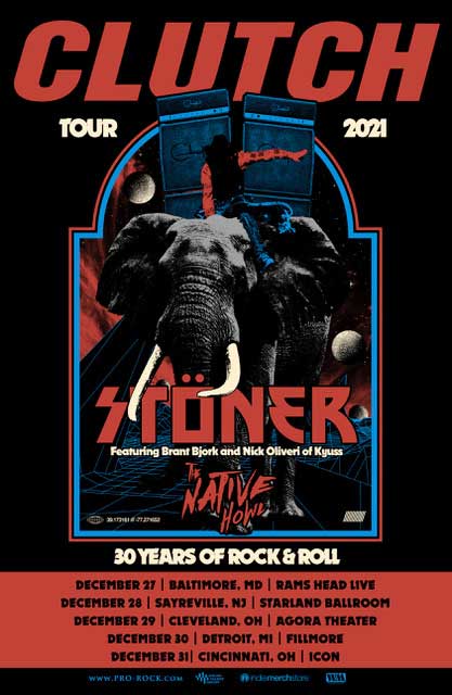 clutch tour dates canada