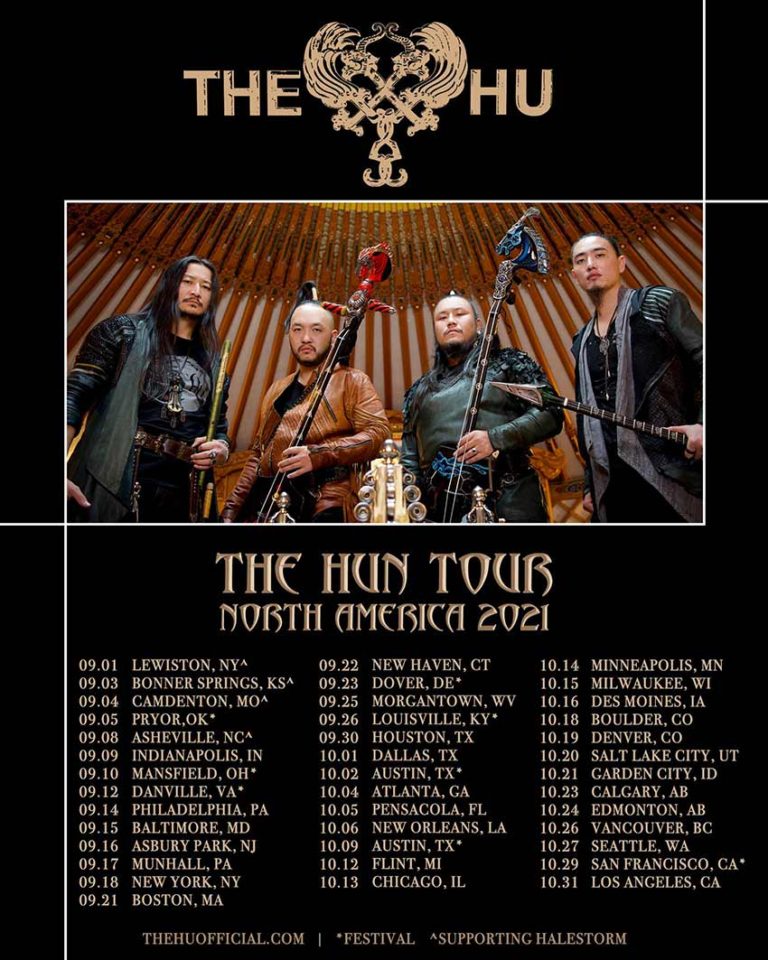 the hu band tour usa