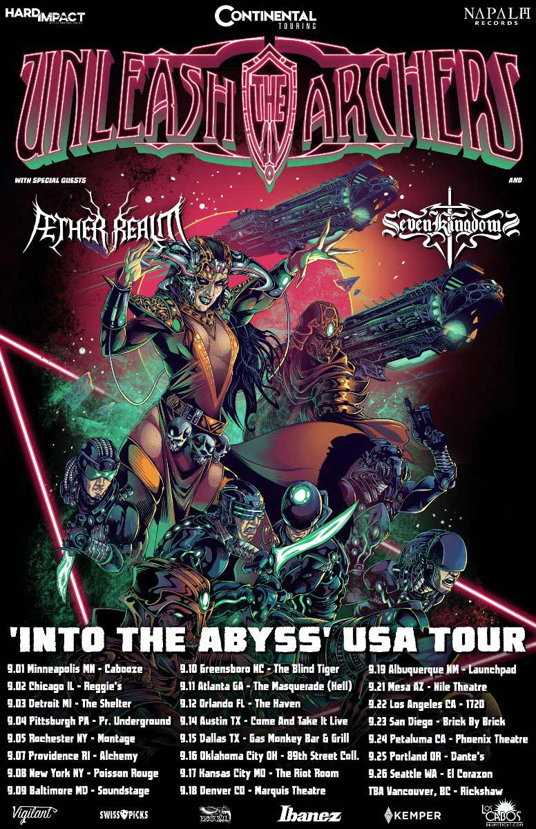 Unleash the Archers announce U.S. headline tour NextMosh