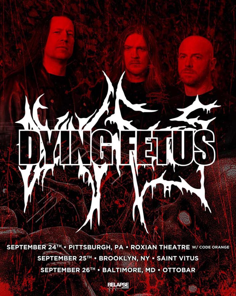 Dying Fetus Announce East Cost Shows Nextmosh