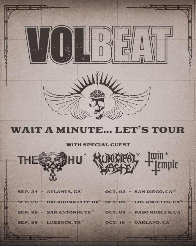 volbeat tour florida