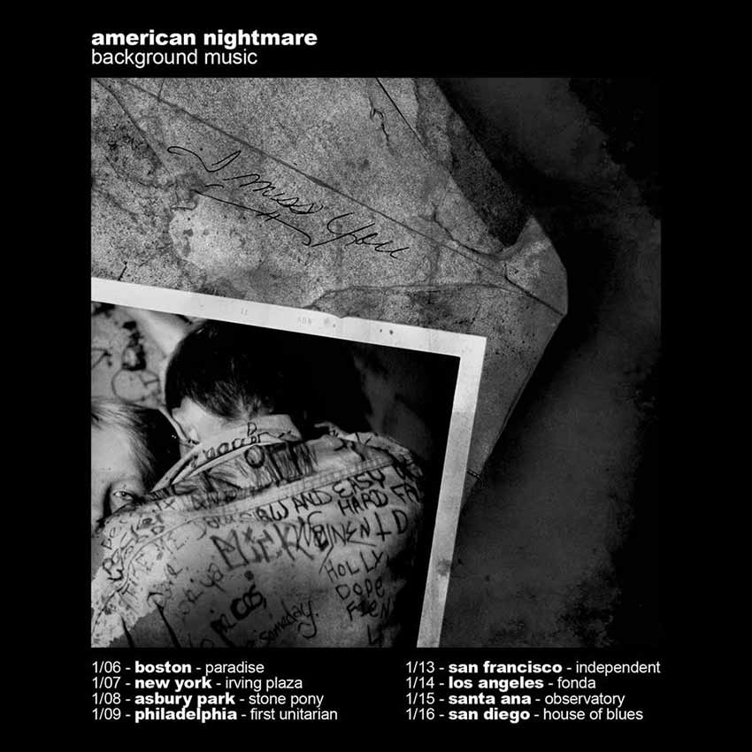 american nightmare tour dates