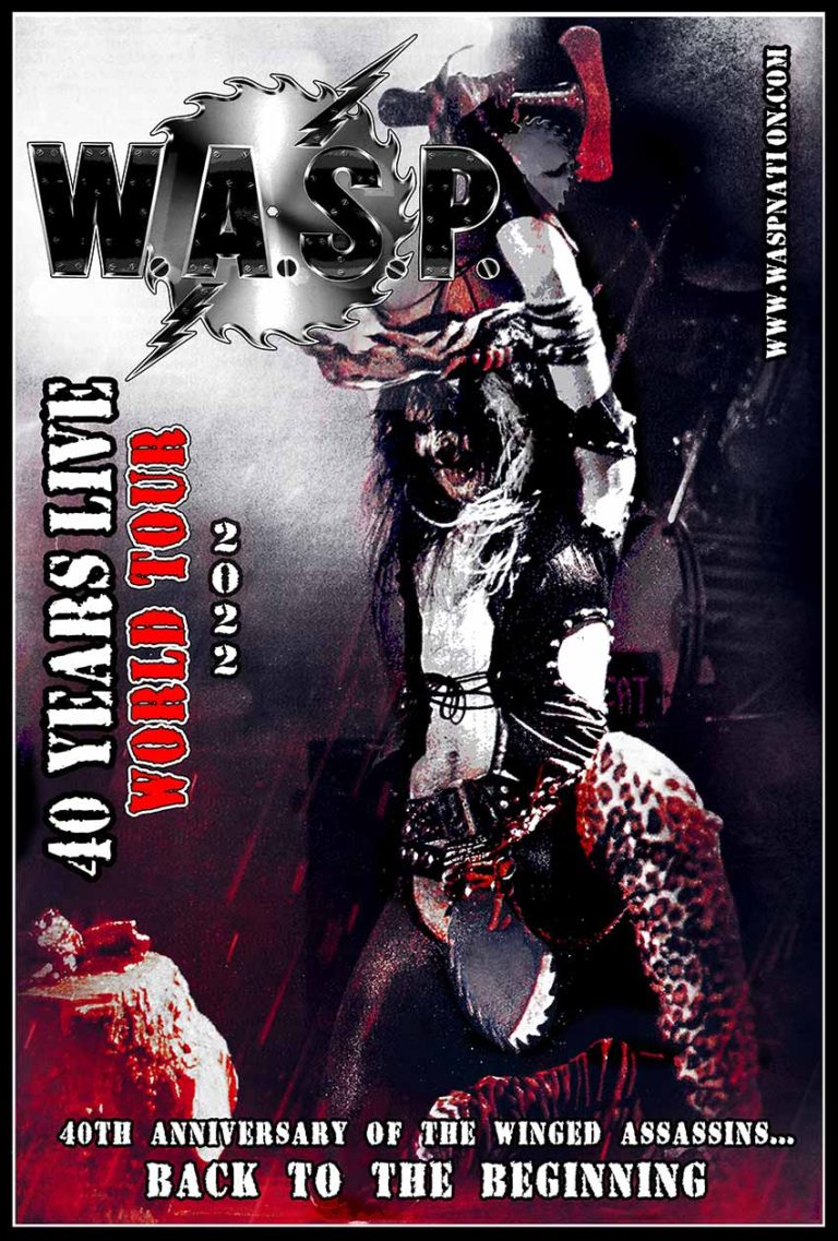 W.A.S.P. announce 40th anniversary world tour for 2022 NextMosh