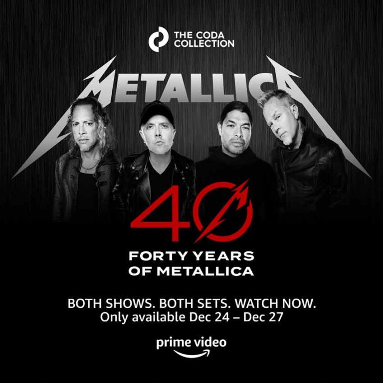 Metallica 40th anniversary shows to stream ondemand NextMosh