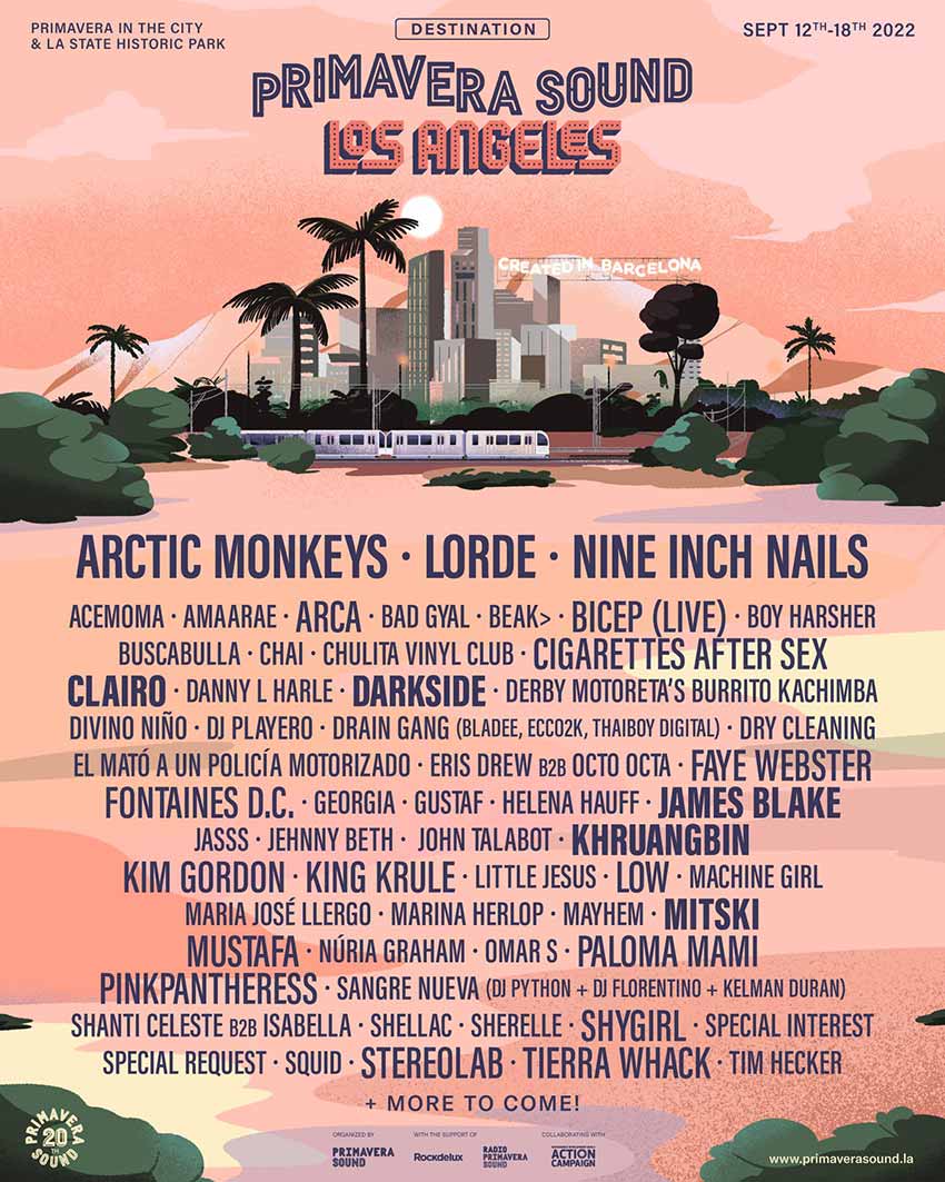 Primavera Sound' LA 2022: Lorde, NIN, Arctic Monkeys