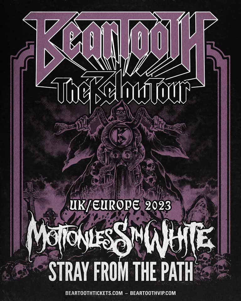 Beartooth European tour moved to 2023