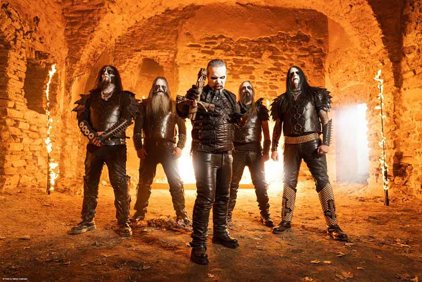 Dark Funeral band promo photo 2022