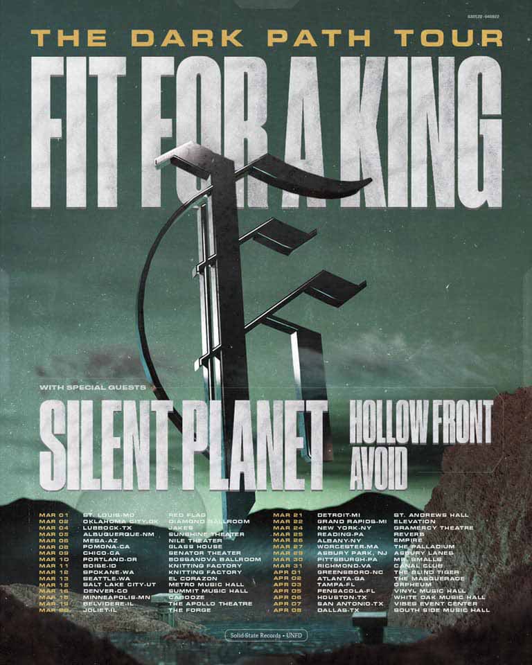 Fit For A King tour dates 2022