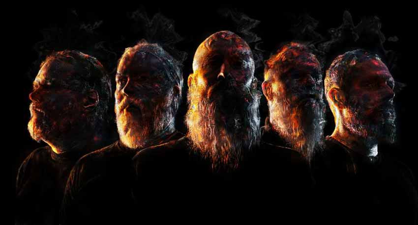 Meshuggah promo photo 2022
