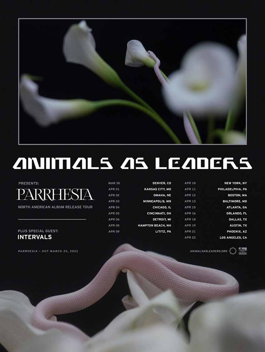 Animals As Leaders tour dates 2022