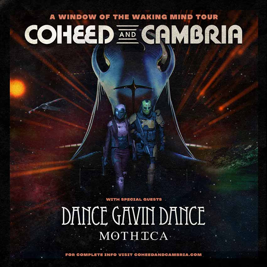 Coheed and Cambria North American tour 2022