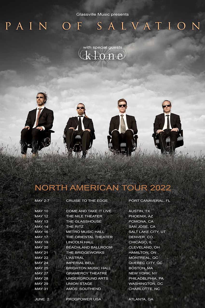 Pain of Salvation tour dates 2022