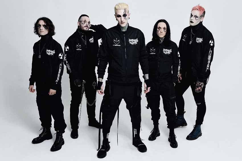 Motionless In White band promo photo 2022