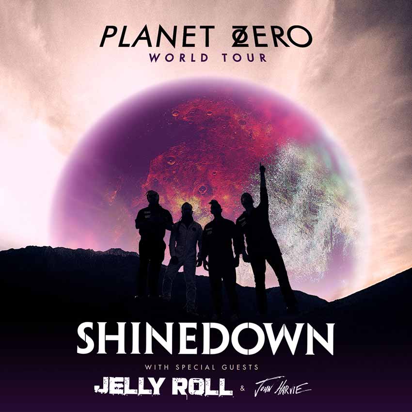 Shinedown Planet Zero World Tour Dates 2022