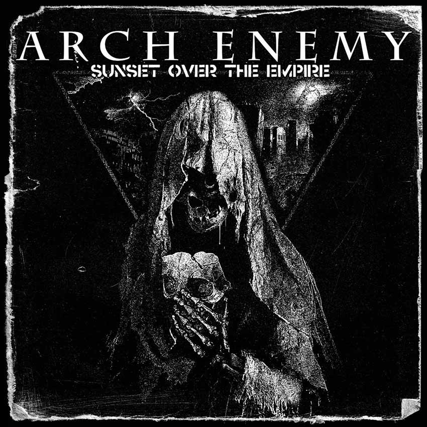 Arch Enemy Sunset Over The Empire 7"