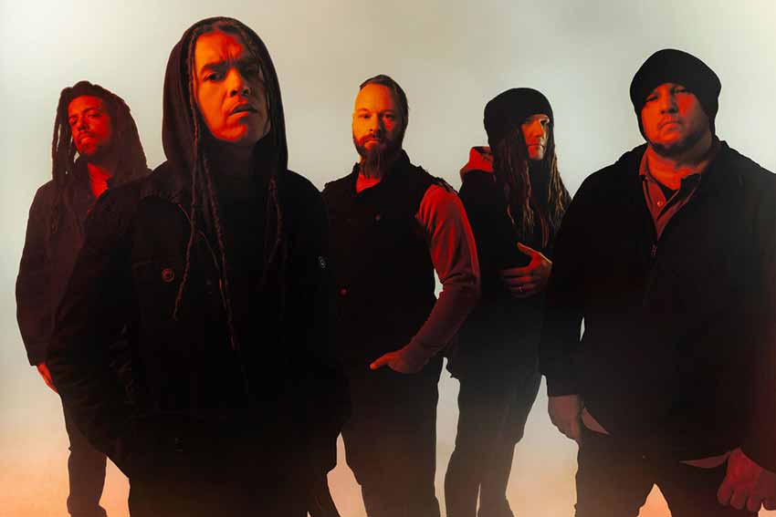 Nonpoint band promo photo for 2022