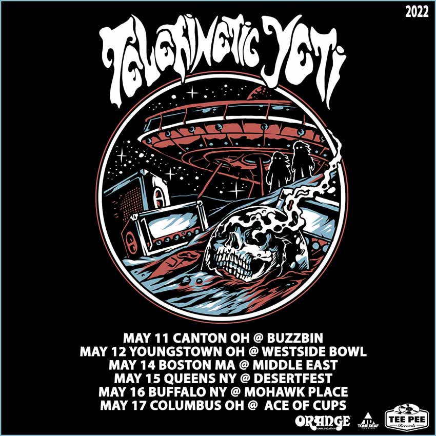 telekinetic yeti tour