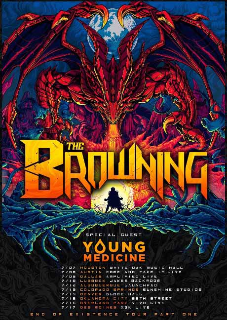 The Browning Young Medicine tour dates 2022