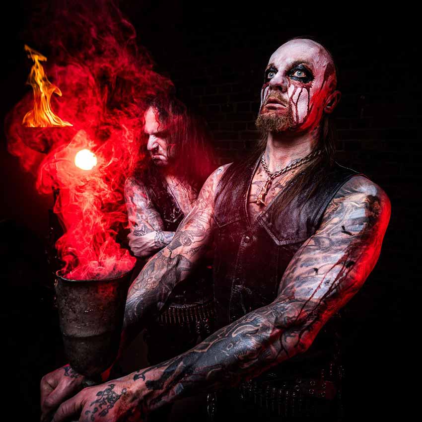 Belphegor black death metal band promo