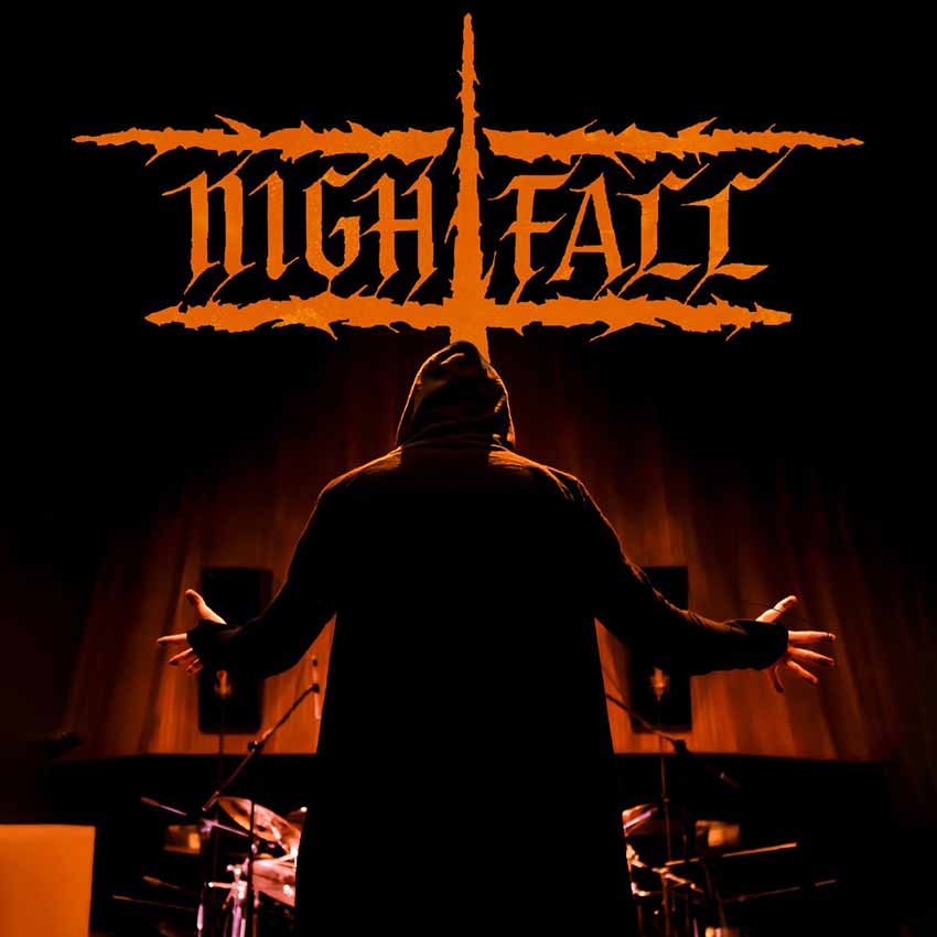 Nightfall live EP art cover