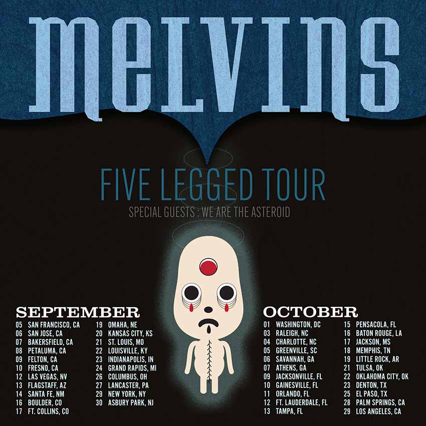 Melvins USA tour dates 2022