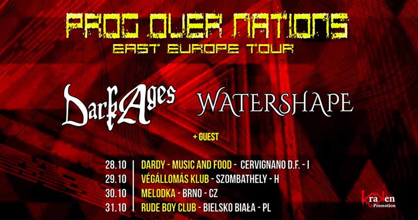 Dark Ages Watershape tour dates 2022
