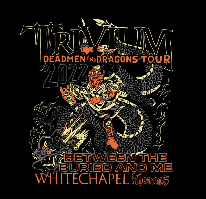 Trivium tour dates 2022