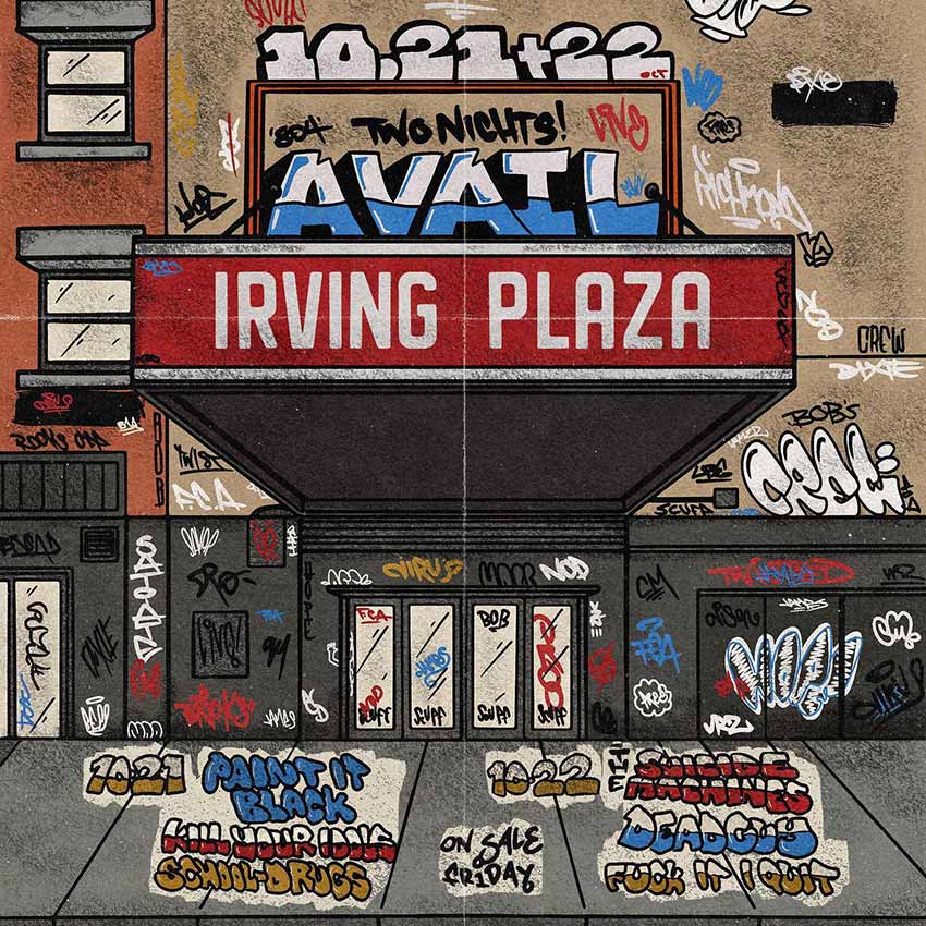 Avail band Irving Plaza NYC show 2022