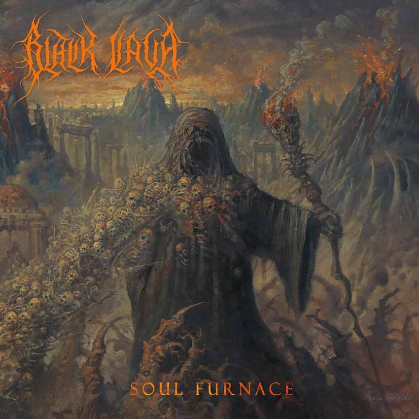 Black Lava Soul Furnace album cover 2022