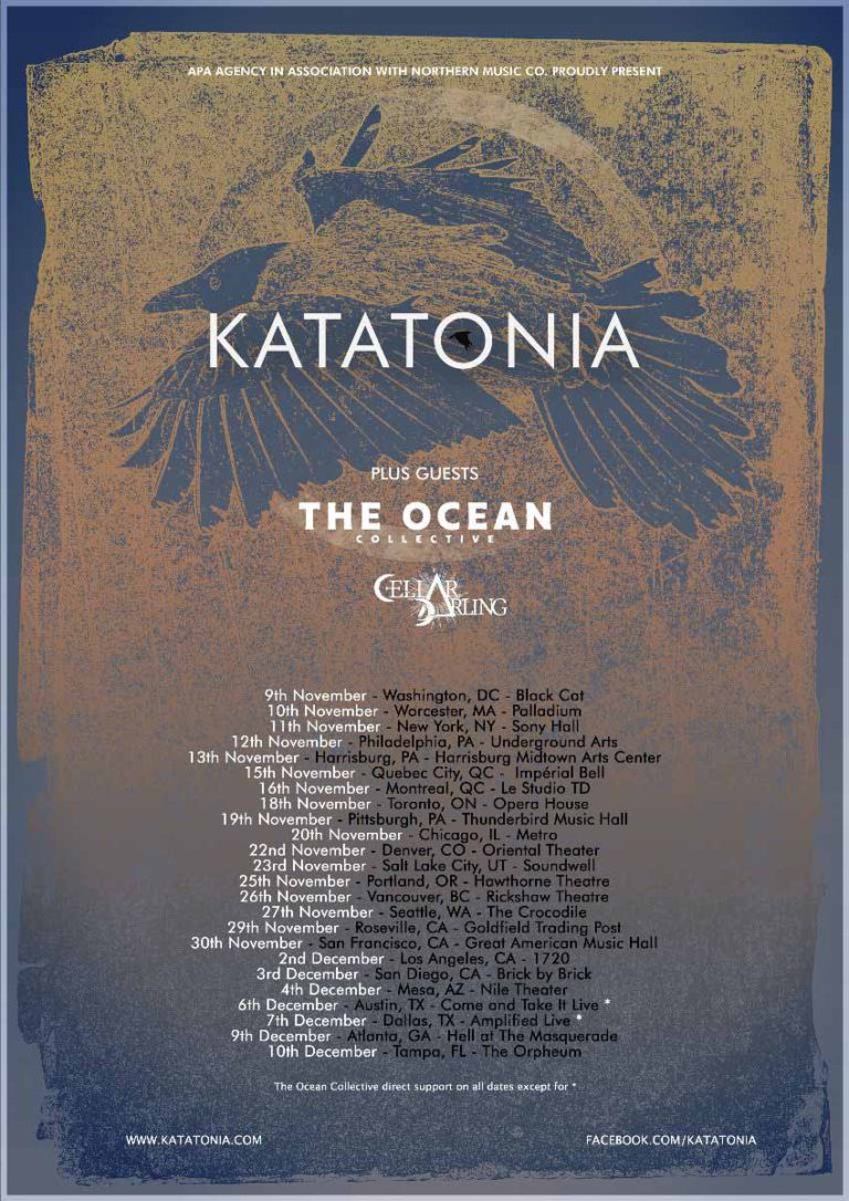 katatonia tour 2022