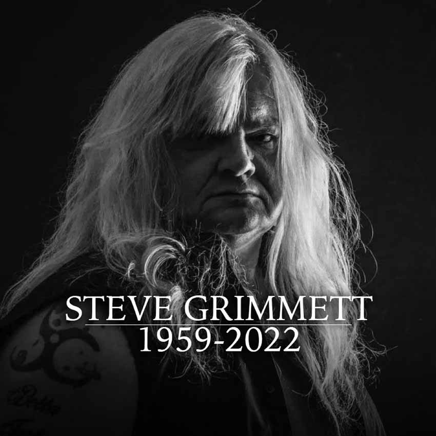 Steve Grimmett has died, RIP