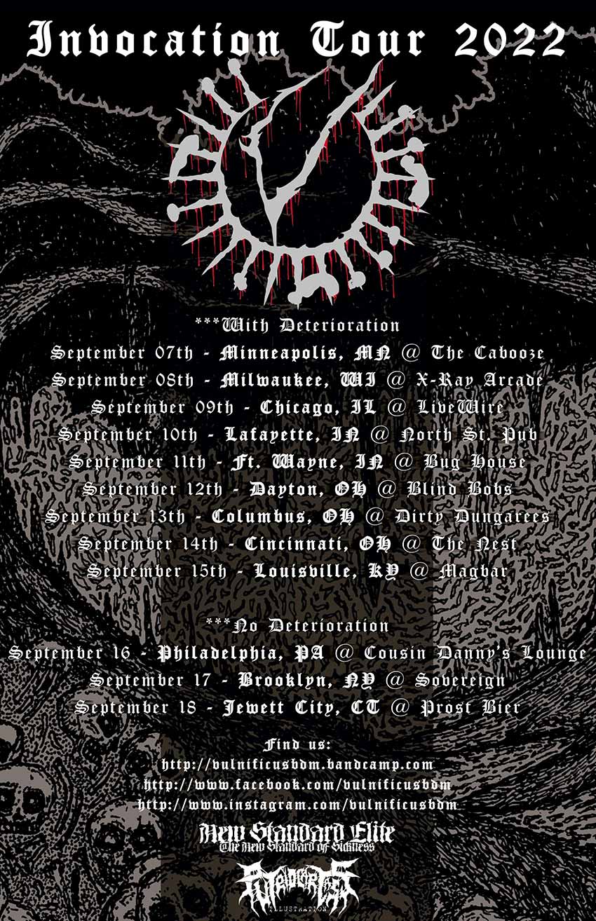 Vulnificus Deterioration tour dates 2022