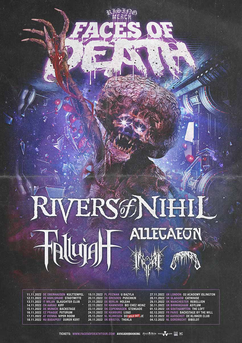 Allegaeon European tour dates