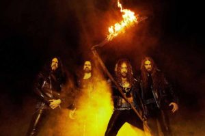 Destroyer 666 metal band promo photo 2022